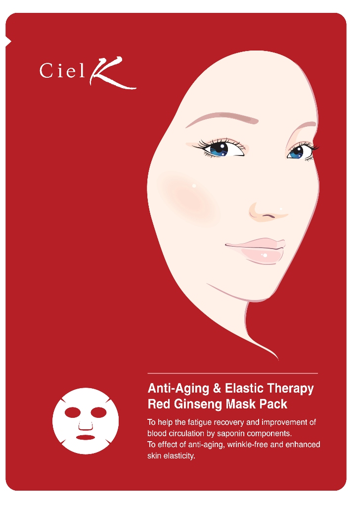 CielK Red Ginseng Mask Pack Made in Korea